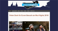Desktop Screenshot of muri-nights.ch